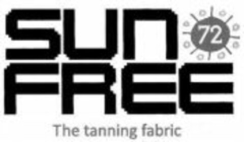 SUN FREE 72 The tanning fabric Logo (WIPO, 08/20/2009)