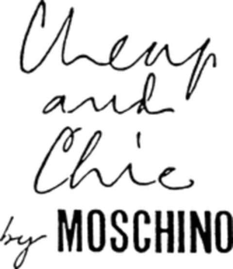 Cheap and Chic by MOSCHINO Logo (WIPO, 12.05.1988)