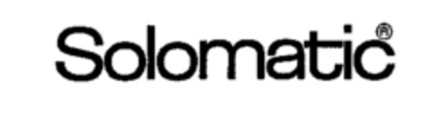 Solomatic Logo (WIPO, 12.03.1991)