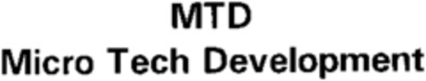 MTD Micro Tech Development Logo (WIPO, 30.03.2001)