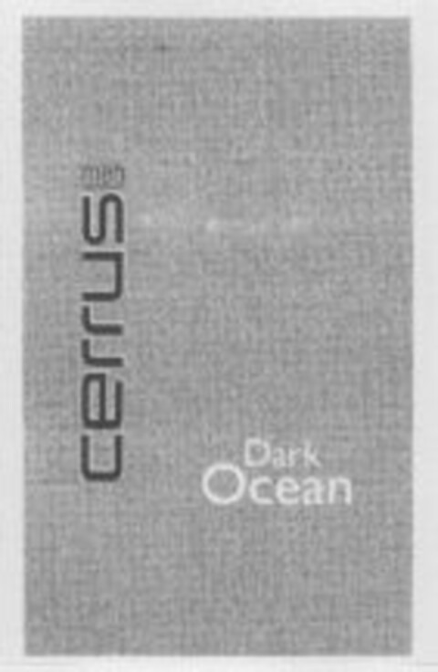 cerrus Dark Ocean Logo (WIPO, 24.06.2008)