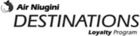Air Niugini DESTINATIONS Loyalty Program Logo (WIPO, 22.07.2009)