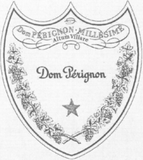 Dom PERIGNON MILLESIMÉ Altum Villare Dom Pérignon Logo (WIPO, 13.02.2012)
