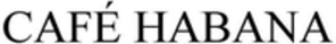 CAFÉ HABANA Logo (WIPO, 08.02.2016)