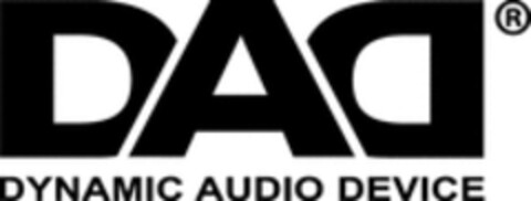 DAD DYNAMIC AUDIO DEVICE Logo (WIPO, 12/22/2017)