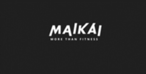 MAIKAI MORE THAN FITNESS Logo (WIPO, 21.09.2018)