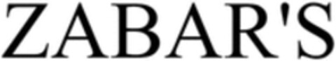 ZABAR'S Logo (WIPO, 03.12.2019)