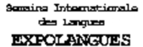 Semaine Internationale des Langues EXPOLANGUES Logo (WIPO, 03/13/2009)