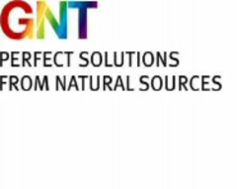 GNT PERFECT SOLUTIONS FROM NATURAL SOURCES Logo (WIPO, 26.01.2012)