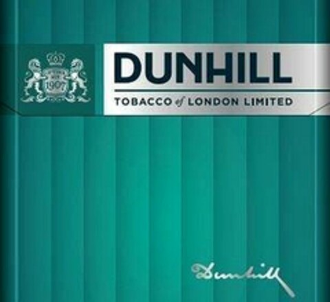 DUNHILL TOBACCO of LONDON LIMITED Logo (WIPO, 07/13/2015)