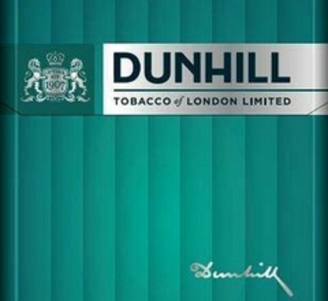 DUNHILL TOBACCO of LONDON LIMITED Logo (WIPO, 13.07.2015)