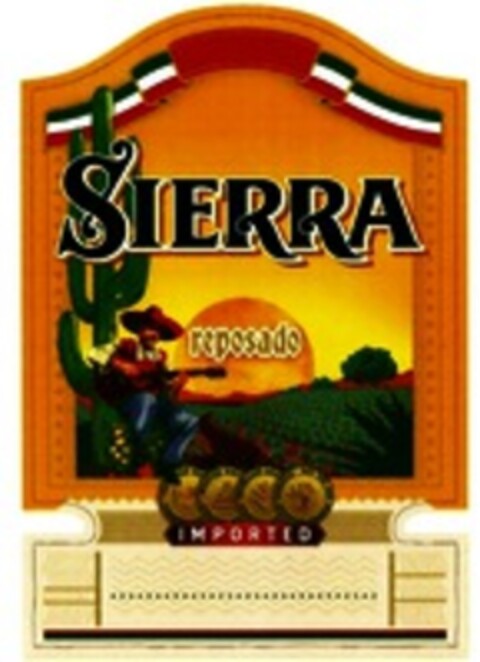 SIERRA reposado Imported Logo (WIPO, 08.08.2017)