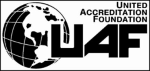 UNITED ACCREDITATION FOUNDATION UAF Logo (WIPO, 03/25/2019)