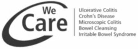 We Care Ulcerative Colitis Crohn's Disease Microscopic Colitis Bowel Cleansing Irritable Bowel Syndrome Logo (WIPO, 28.11.2019)