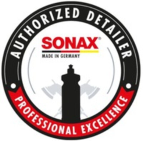 AUTHORIZED DETAILER SONAX MADE IN GERMANY PROFESSIONAL EXCELLENCE Logo (WIPO, 13.09.2021)