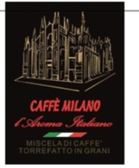 CAFFÈ MILANO l'Aroma Italiano MISCELA DI CAFFE' TORREFATTO IN GRANI Logo (WIPO, 05.09.2022)