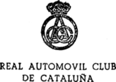 ACC REAL AUTOMOVIL CLUB DE CATALUÑA Logo (WIPO, 22.10.1957)