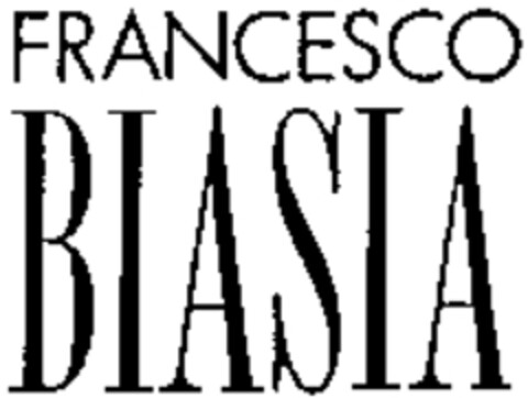 FRANCESCO BIASIA Logo (WIPO, 24.10.1990)