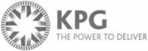 KPG THE POWER TO DELIVER Logo (WIPO, 07.12.2006)