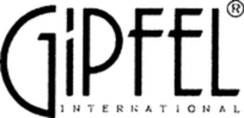 GIPFEL INTERNATIONAL Logo (WIPO, 05.10.2009)