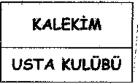 KALEKIM USTA KULÜBÜ Logo (WIPO, 03/19/2010)