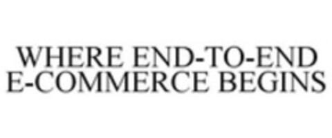 WHERE END-TO-END E-COMMERCE BEGINS Logo (WIPO, 24.10.2013)