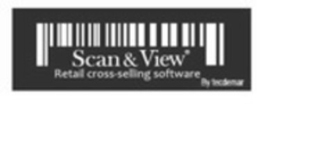 Scan&View Retail cross-selling software By tecdemar Logo (WIPO, 03/18/2015)