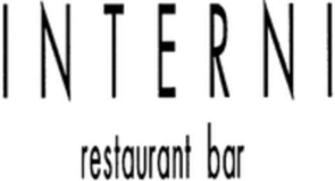 INTERNI restaurant bar Logo (WIPO, 04/21/2016)