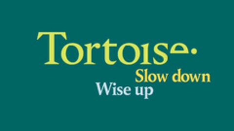 Tortoise Slow down Wise up Logo (WIPO, 01.08.2019)