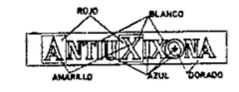 ANTIUXIXONA Logo (WIPO, 08/14/1989)