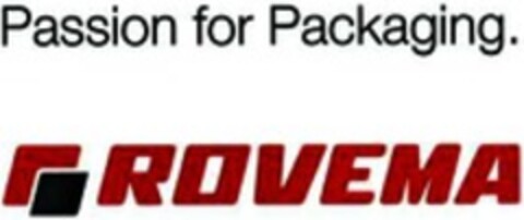 Passion for Packaging. ROVEMA Logo (WIPO, 03/16/2009)