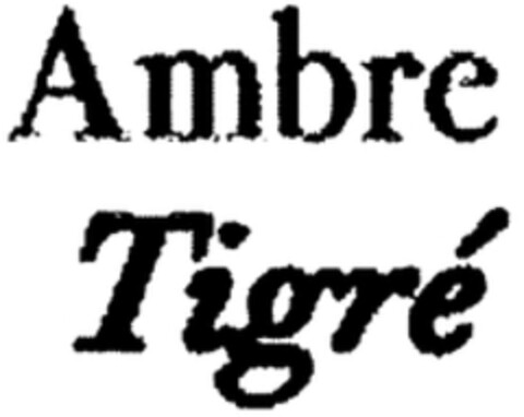 Ambre Tigré Logo (WIPO, 31.07.2013)