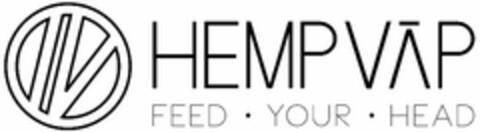 HEMPVAP FEED · YOUR · HEAD Logo (WIPO, 04/17/2014)