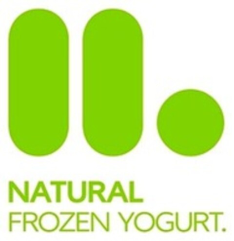 NATURAL FROZEN YOGURT. Logo (WIPO, 17.11.2015)