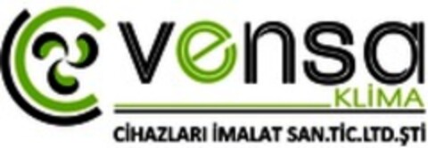 vensa KLİMA CİHAZLARİ İMALAT SAN.TİC.LTD.ŞTİ Logo (WIPO, 08.09.2017)