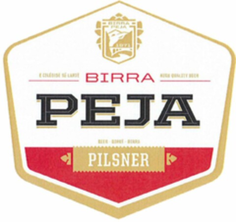 BIRRA PEJA PILSNER Logo (WIPO, 23.07.2018)