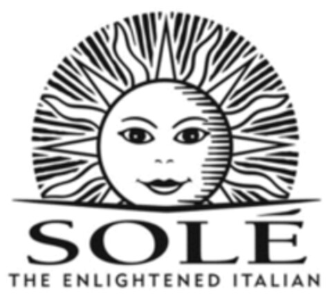 SOLÉ THE ENLIGHTENED ITALIAN Logo (WIPO, 02/11/2022)