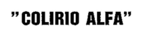 COLIRIO ALFA Logo (WIPO, 06/23/1969)