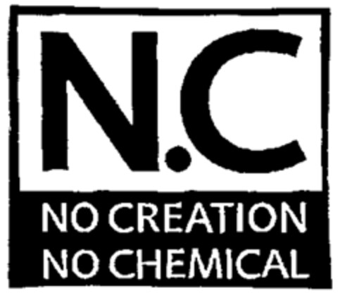 N.C NO CREATION NO CHEMICAL Logo (WIPO, 28.09.1998)