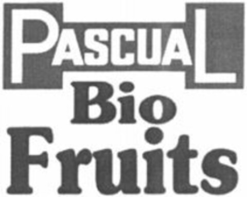 PASCUAL Bio Fruits Logo (WIPO, 10/16/2000)