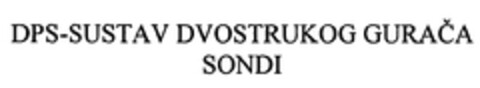 DPS-SUSTAV DVOSTRUKOG GURACA SONDI Logo (WIPO, 26.09.2005)