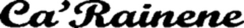 Ca' Rainene Logo (WIPO, 09/15/2017)