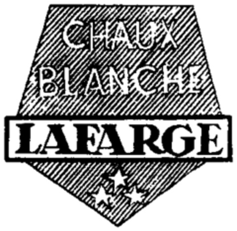 CHAUX BLANCHE LAFARGE Logo (WIPO, 30.06.1959)