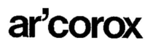 ar'corox Logo (WIPO, 28.05.1970)