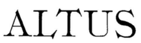 ALTUS Logo (WIPO, 12.10.1991)