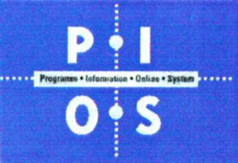 PIOS Programm Information Online System Logo (WIPO, 16.04.1998)
