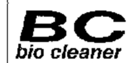 BC bio cleaner Logo (WIPO, 02.05.2006)