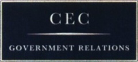 CEC GOVERNMENT RELATIONS Logo (WIPO, 01.04.2009)