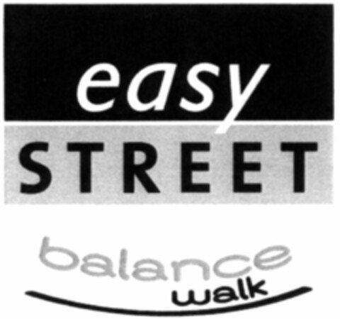 easy STREET balance walk Logo (WIPO, 27.07.2010)