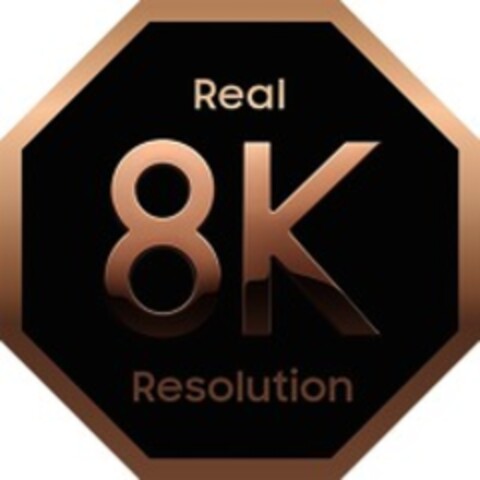 Real 8K Resolution Logo (WIPO, 03/27/2019)